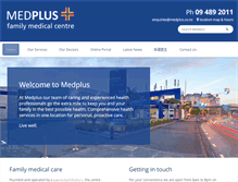 Tablet Screenshot of medplus.co.nz